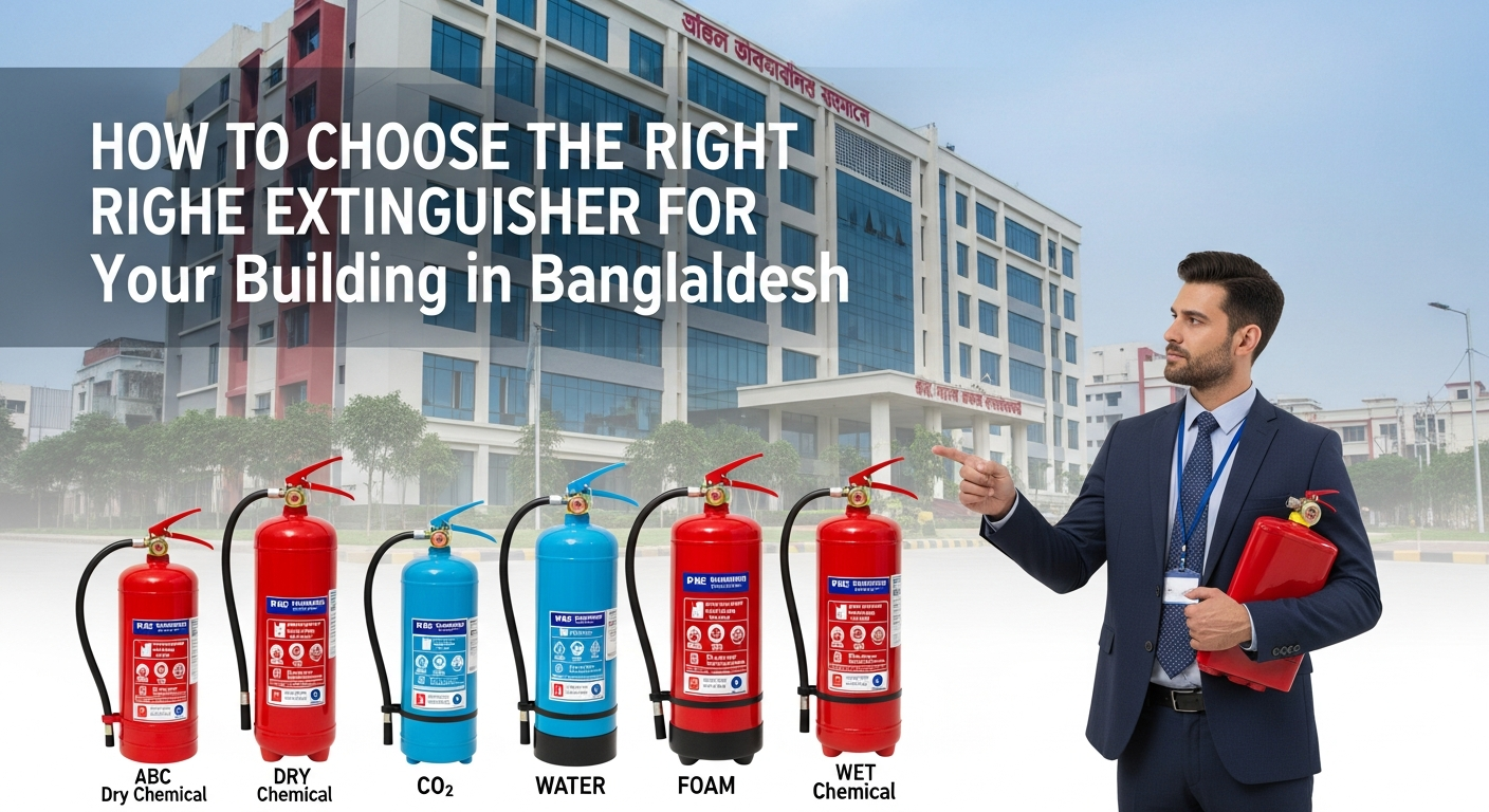How to Choose the Right Fire Extinguisher for Your Building in Bangladesh