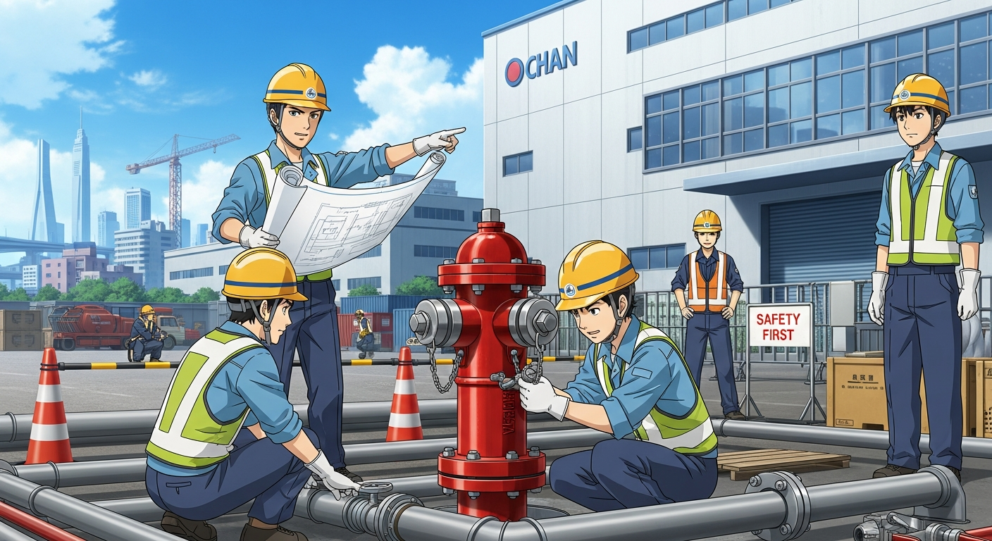 Fire Hydrant System Installation