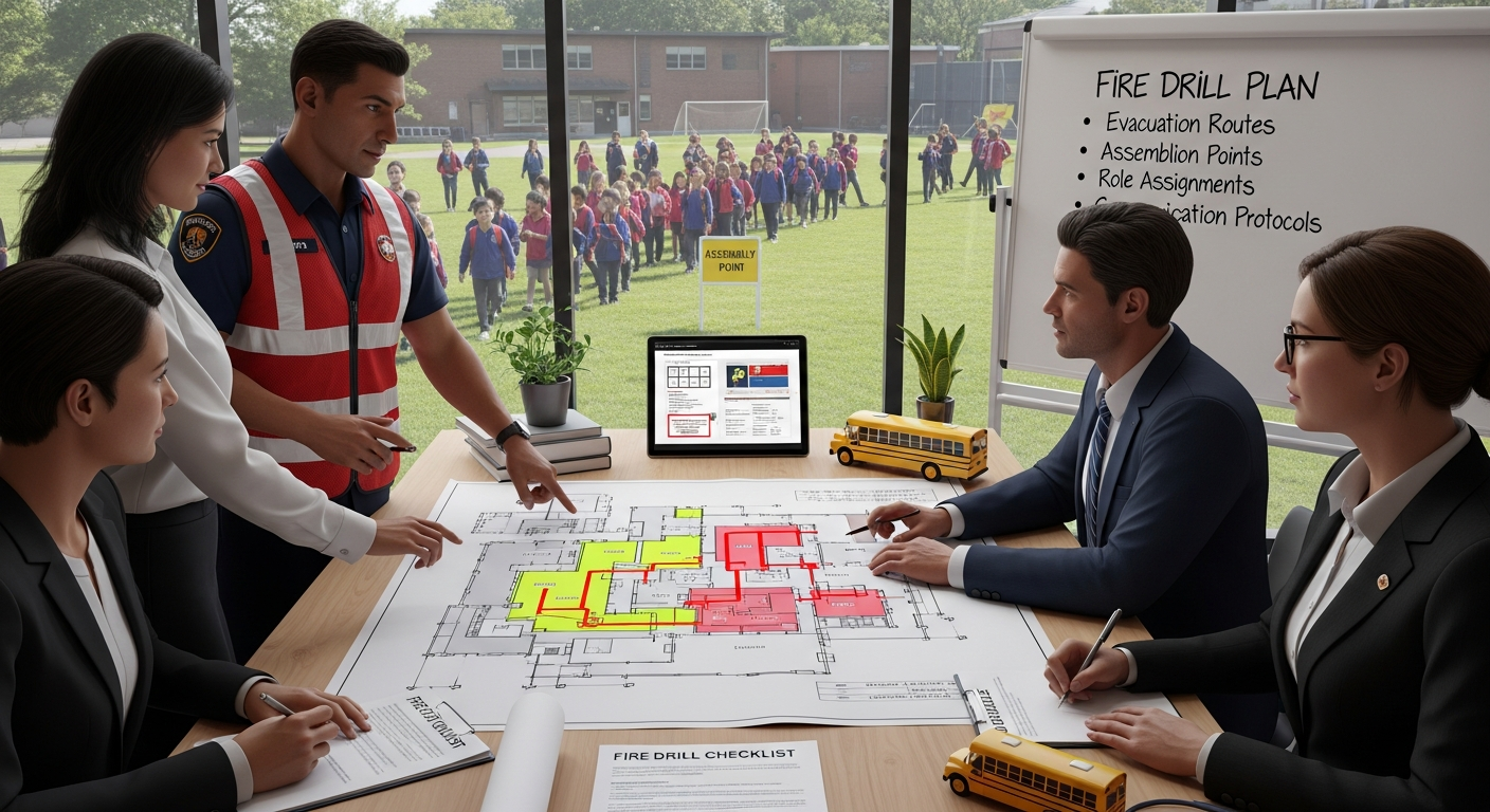 How to Plan Fire Drills in Schools