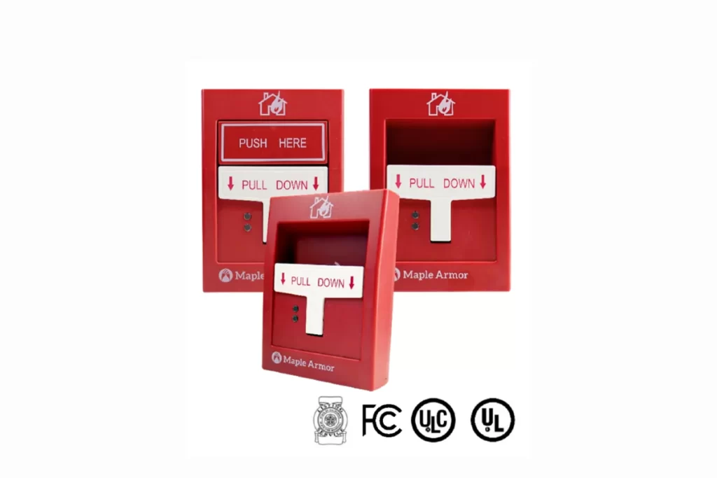 Addressable-Manual-Pull-Station-Maple-Armor