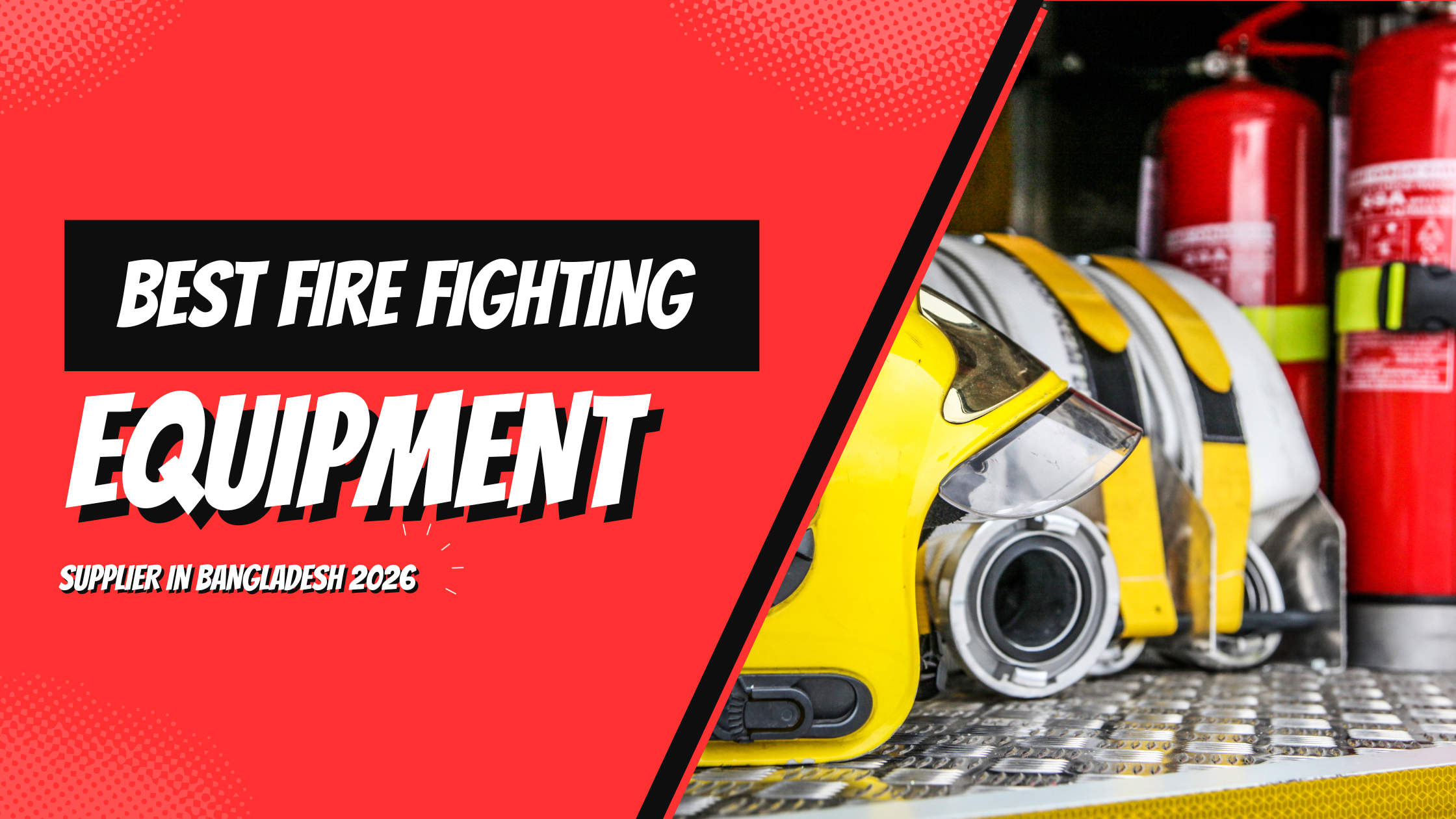 Best Firefighting Equipment Supplies in Bangladesh: A Comprehensive Guide